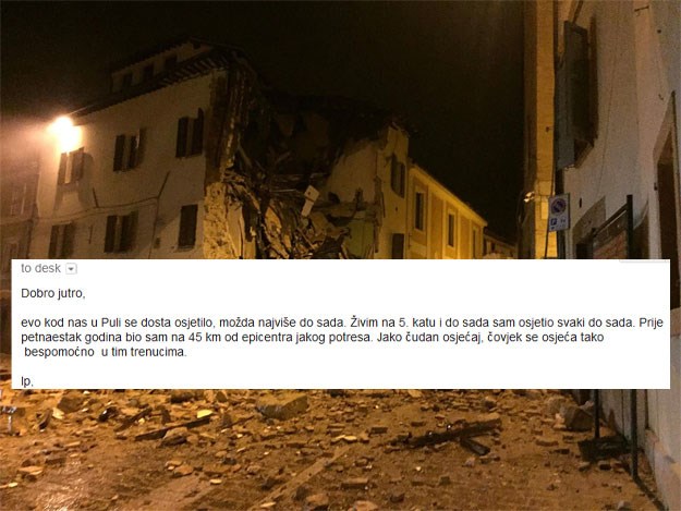Indexovi čitatelji o potresu, treslo se od Zagreba, Rijeke do Metkovića: "Nadam se da su Talijani dobro"