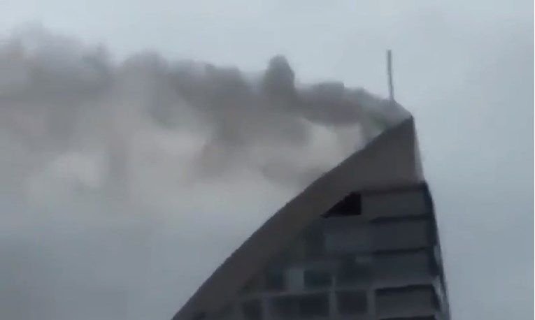 VIDEO Nakon smrtonosnog požara u New Yorku, zapalio se Trumpov toranj u Azerbejdžanu