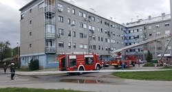 Planuo požar na zgradi u Zagrebu, vatrogasci na terenu