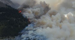 Požar u Trebinju prijeti kućama, vlasti traže pomoć helikoptera