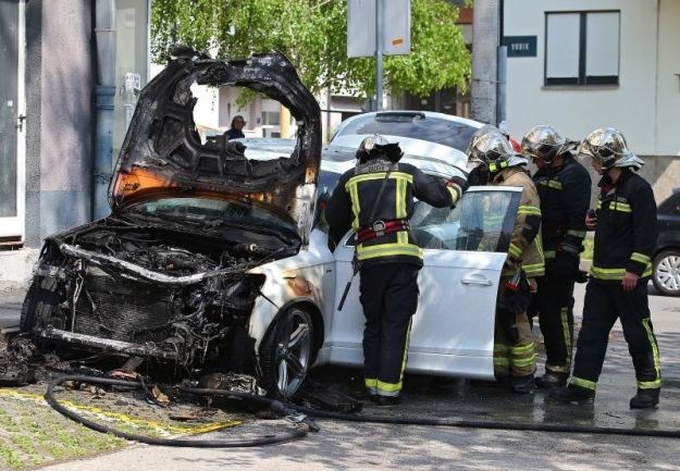 Na Vrbiku zapaljen automobil vlasnika poznatog zagrebačkog noćnog kluba