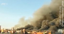 Nakon gotovo devet sati borbe ugašen požar u Beogradu, vatrogasci i dalje dežuraju