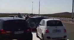 VIDEO Kaos na autocesti, auti bježali u suprotnom smjeru: "Bilo je užasno, a policija mi je poklopila"