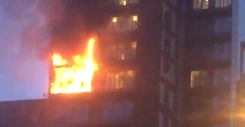 VIDEO U Manchesteru gorjela zgrada, požar izbio na devetom katu pa se brzo proširio