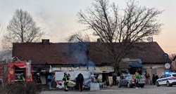 VIDEO Požar u Radničkoj u Zagrebu, zapalio se stan