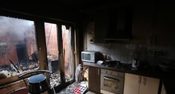 FOTO Požar u obiteljskoj kući u predgrađu Osijeka