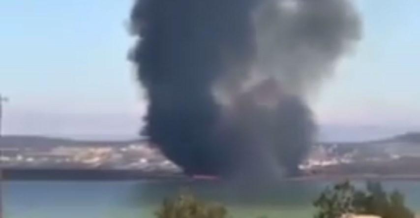 VIDEO Požar u zaštićenom staništu ptica u parku prirode Vransko jezero