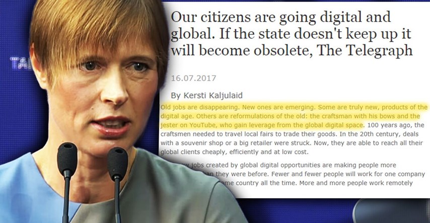 Možete li zamisliti da Kolinda održi govor kakav je napisala predsjednica Estonije? Ne možemo ni mi
