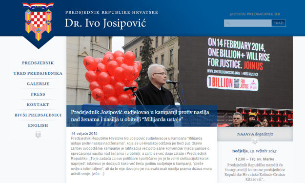 HDZ kupio domenu Predsjednica.hr
