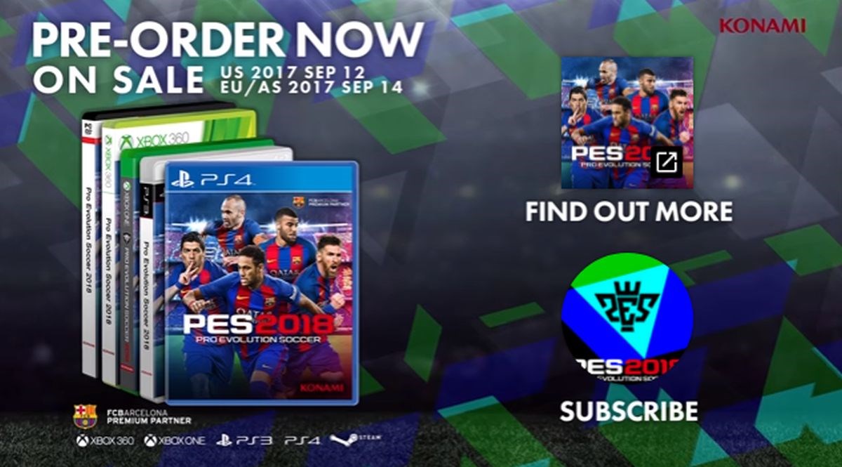 U rujnu stiže PES 2018.!