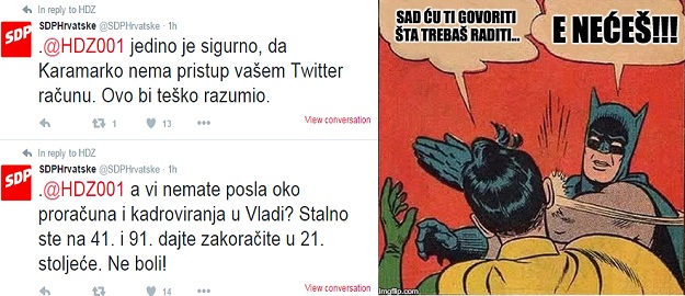 HDZ i SDP opet ratuju na Twitteru, pale su teške riječi