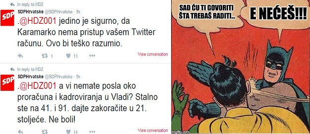 HDZ i SDP opet ratuju na Twitteru, pale su teške riječi