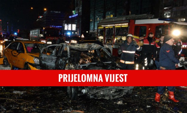 Terorizam u Ankari: U eksploziji automobila bombe poginulo najmanje 27 ljudi, ozlijeđenih preko 70