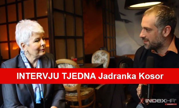 INTERVJU Jadranka Kosor za Index: Kolinda je ponizila Oreškovića, premijer ne smije biti krpa