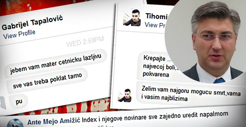 Plenković napokon osudio prijetnje novinarima