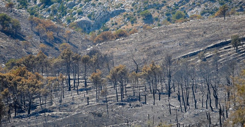 Požar na Dinari koji je iz Hrvatske prešao u BiH guta sve pred sobom već dvanaesti dan