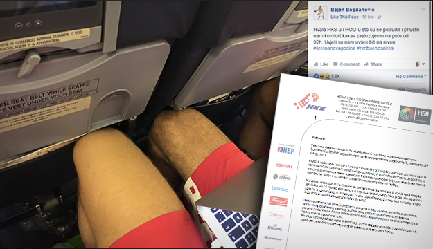 Evo kako se Šukerov savez "opravdao" za krvava koljena reprezentativaca u avionu