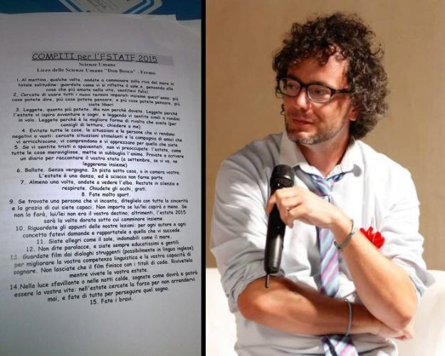 Ovog se ljeta maknite od računala i učinite sve što je ovaj učitelj savjetovao svojim učenicima