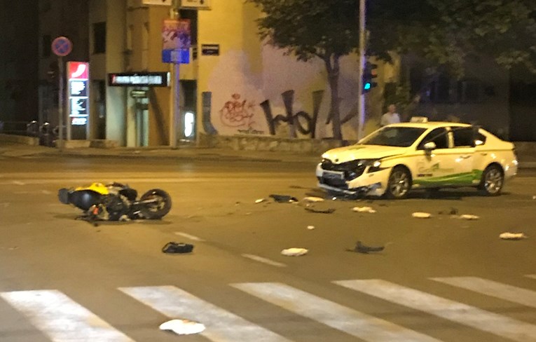 Teško ozlijeđen motociklist u Splitu: Zbog ozljeda glave zadržan u bolnici