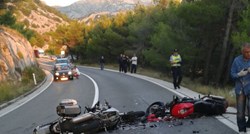 Nesreća kod Omiša: Slovenac na Yamahi pretjecao autobus, u punoj brzini zabio se u Australca na Hondi
