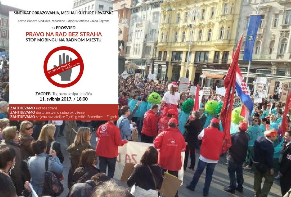 TETE IZ VRTIĆA IZLAZE NA ULICE "Dosta je bilo mobinga, želimo raditi bez straha"