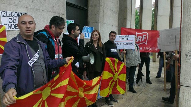 Prosvjedom pred veleposlanstvom u Zagrebu podržali Makedonce