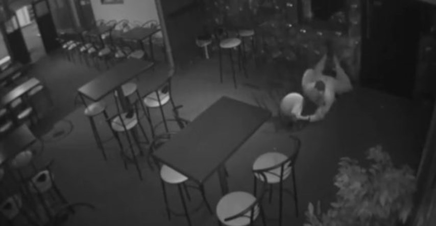 VIDEO: Pogledajte što je u zagrebačkom baru izvodio najgori provalnik na svijetu