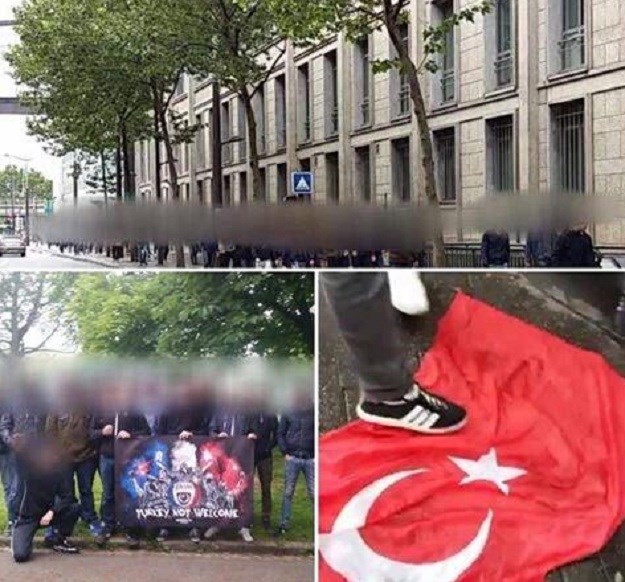 VIDEO Navijači PSG-a napali turske i zgazili im zastavu: "Turci, niste dobrodošli"