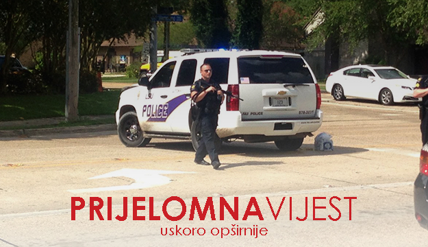 Pucnjava u Louisiani: Naoružani muškarac ubio trojicu policajaca, četvoricu ranio