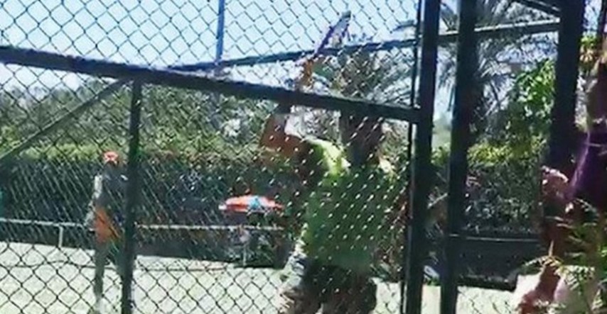 Suspendiran tenisač koji je jurio suca po terenu