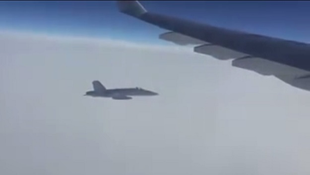 VIDEO Rusi bijesni, švicarski lovci presreli Putinov predsjednički avion