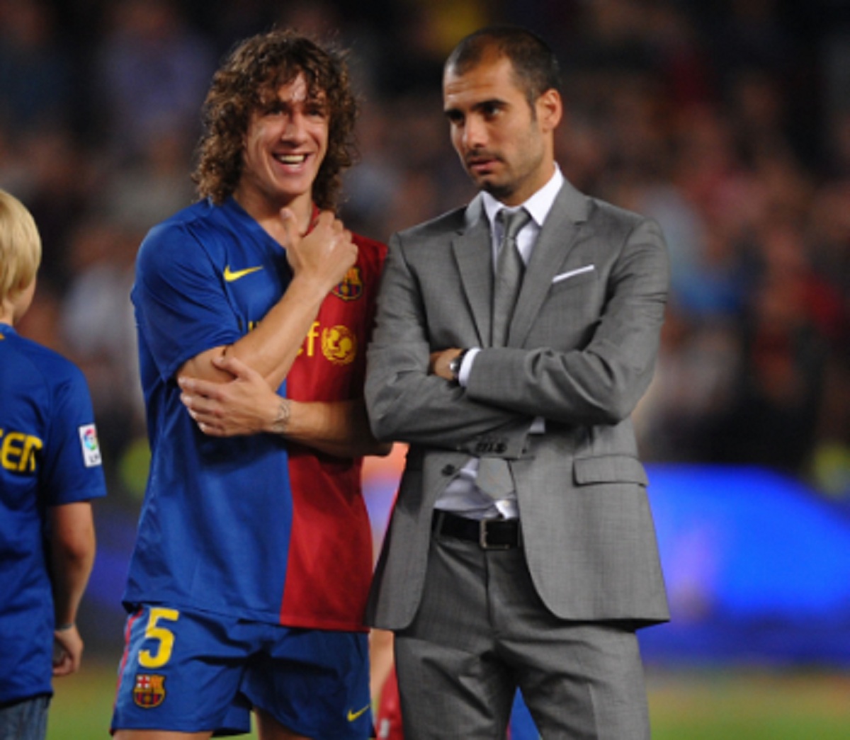 KATALONCE IZDALE VLASTITE LEGENDE Guardiola i Puyol odvode Barcino čudo od djeteta u City