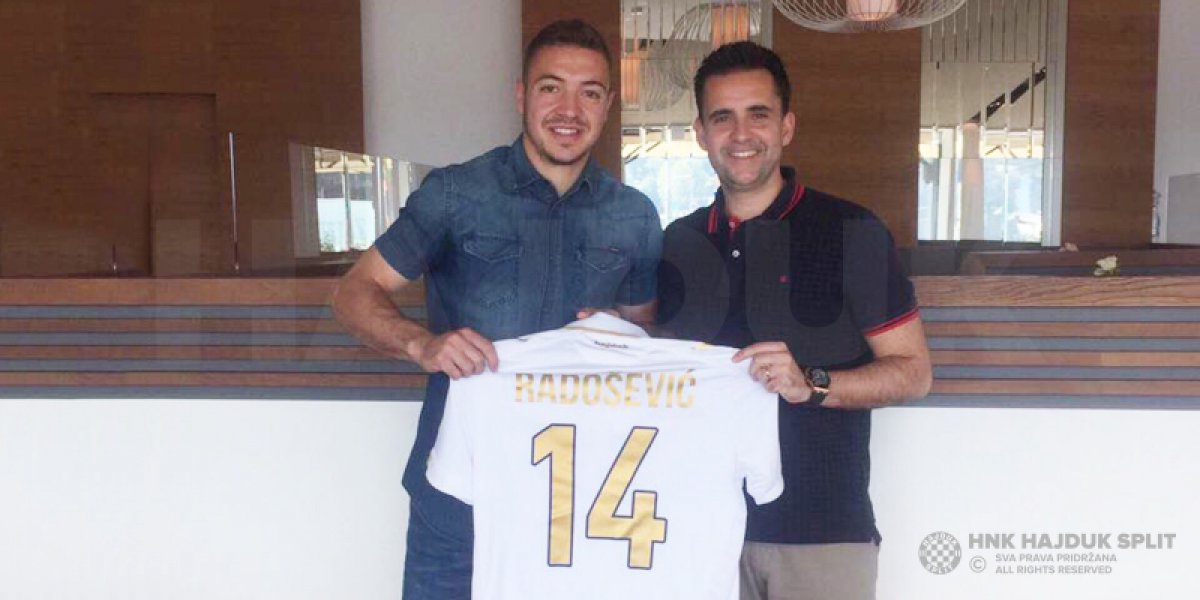 SLUŽBENO Radošević se vratio u Hajduk