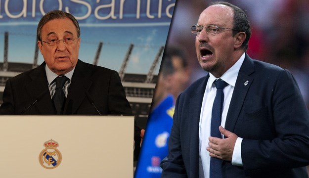 Perezov obračun s kritičarima: Huligani i mediji vode kampanju protiv Reala, Benitez ostaje trener