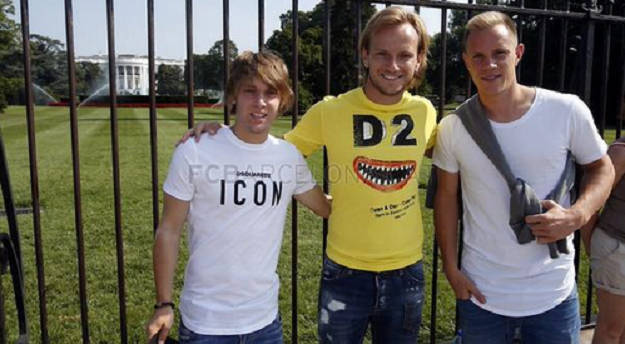 Halilović i Rakitić opalili selfie u Bijeloj kući