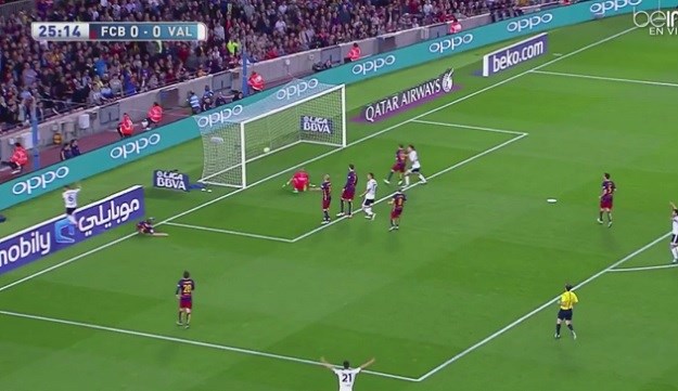Pogledajte kako je Rakitić zabio autogol protiv Valencije