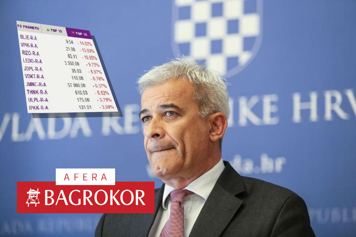 Novi potop Agrokorovih dionica na burzi