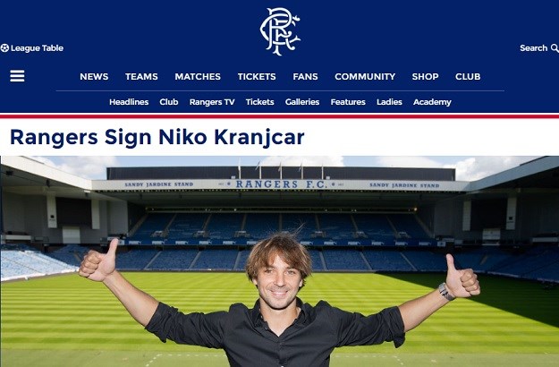 Niko Kranjčar potpisao za Rangerse!