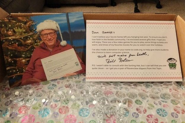 FOTO Evo što dobijete kad vam poklon za Božić pošalje Bill Gates