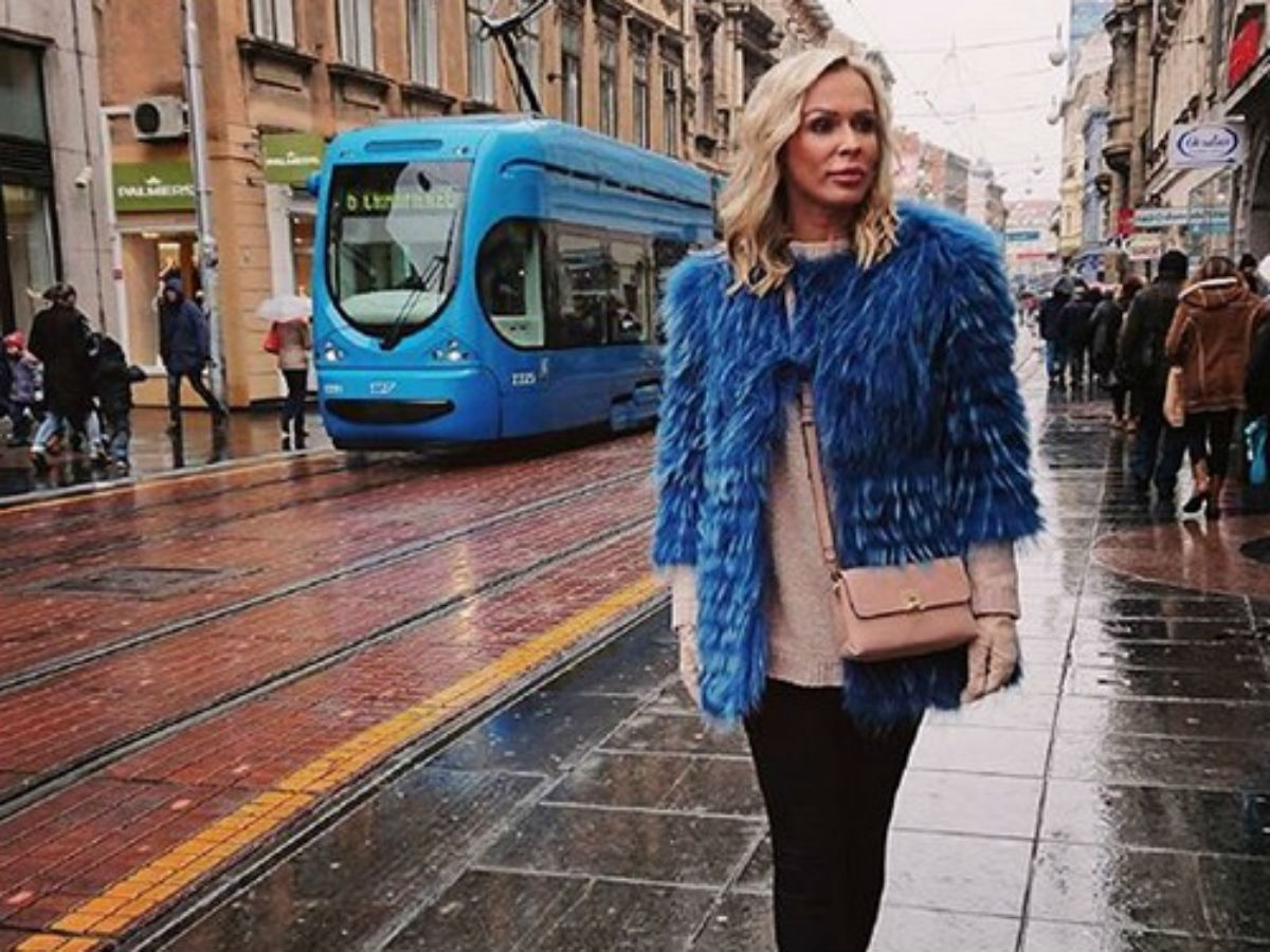 Renata Sopek ne odvaja se od bundica, a ovu šarenu posebno voli