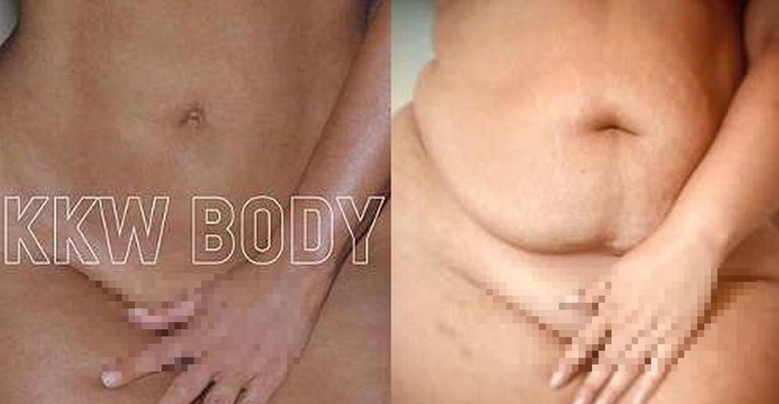 Plus size manekenka kopirala fotku golog međunožja Kim Kardashian: "Sva tijela su savršena"