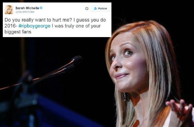Sarah Michelle Gellar htjela odati počast Georgeu Michaelu pa se brutalno osramotila