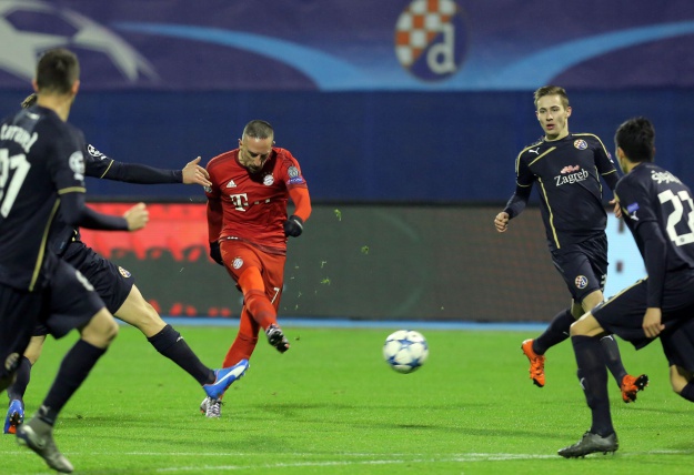 Ribery se na Maksimiru ponovno ozlijedio