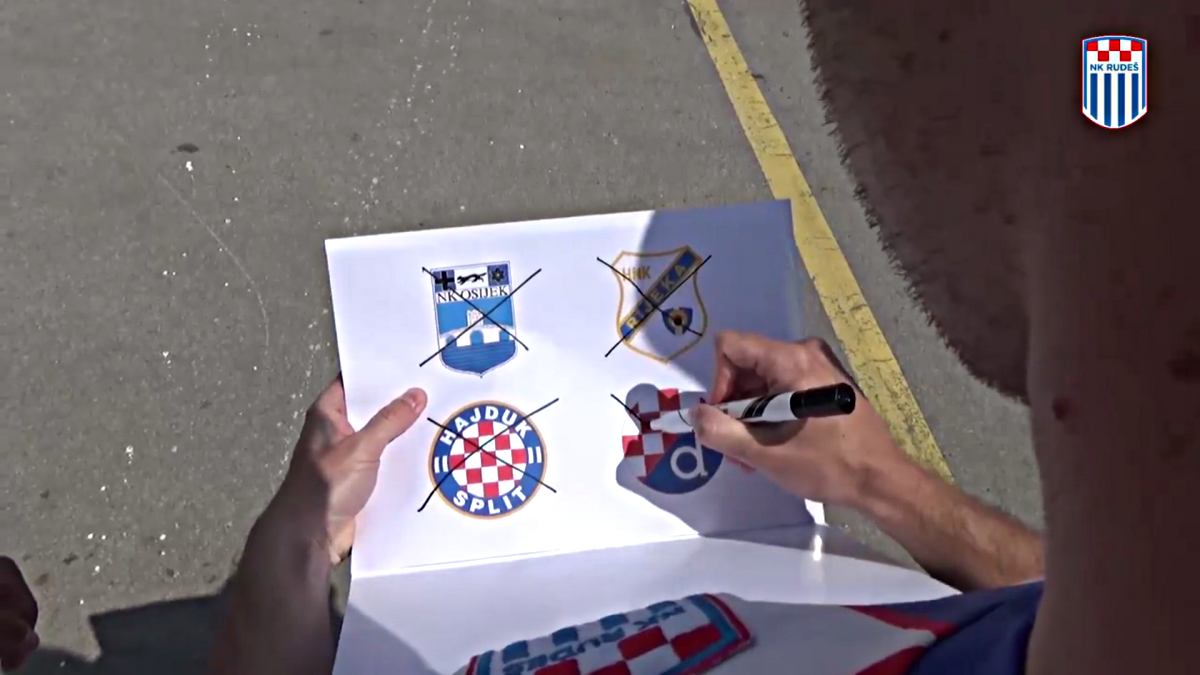 "TRI VELIKA SU PALA, SAMO JE JEDAN OSTAO" Rudešani na fantastičan način najavili dvoboj protiv Dinama