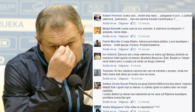 Pročitajte prve reakcije navijača Rijeke nakon ispadanja iz Kupa