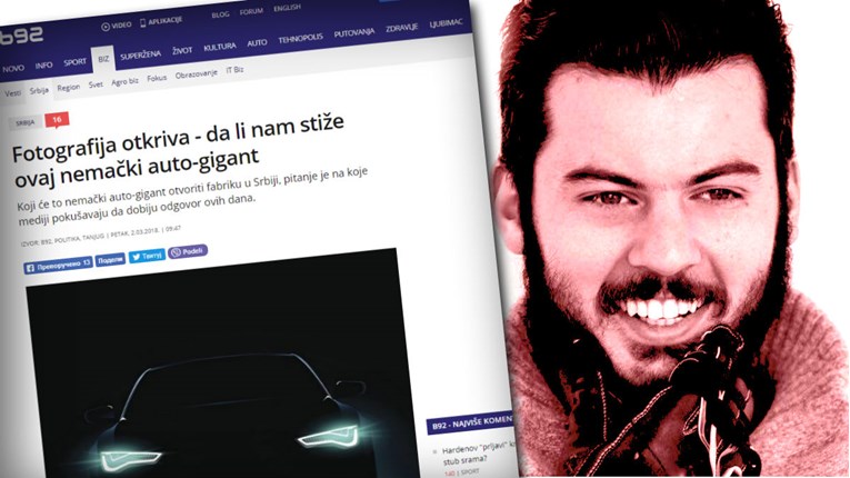 Srpske medije zapalila Rimčeva objava na Fejsu: Zna se koji autogigant dolazi u Srbiju?