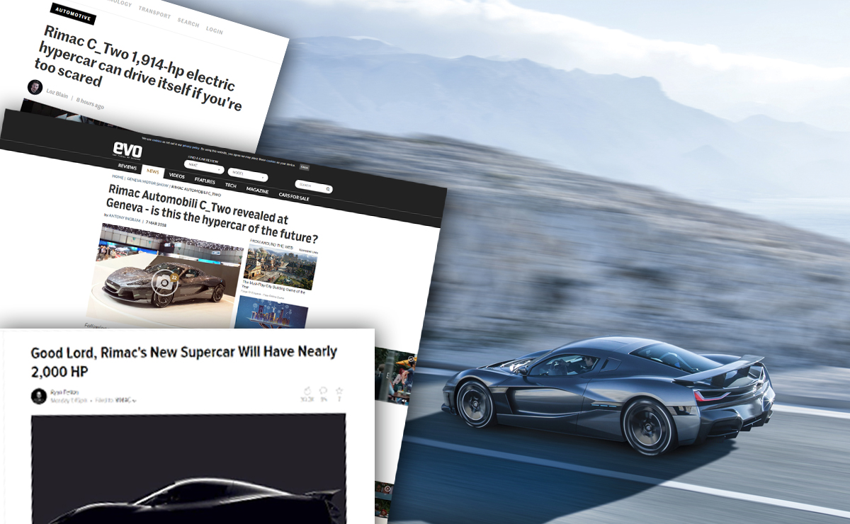 Strani mediji oduševljeni Rimčevim hiperautomobilom: "Može voziti sam sebe ako je vas previše strah"