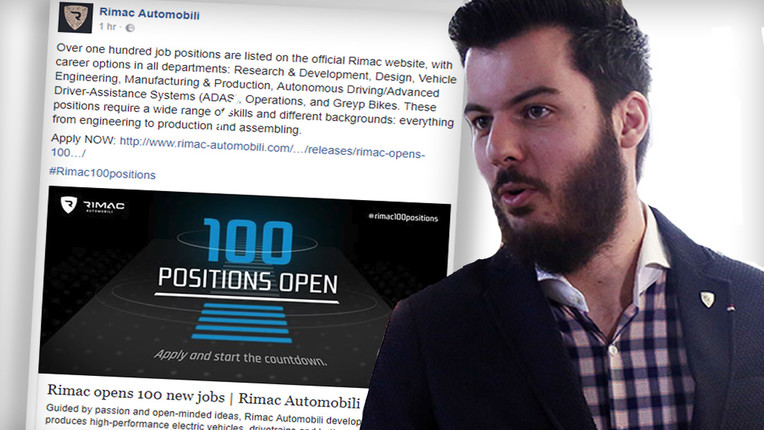 RIMAC OPET ZAPOŠLJAVA Traži više od 100 ljudi