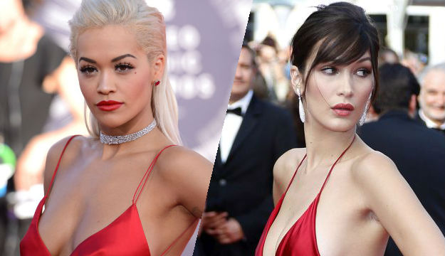Prije Belle Hadid, bez grudnjaka i gaćica je pozirala Rita Ora - i to je izgledalo mnogo bolje