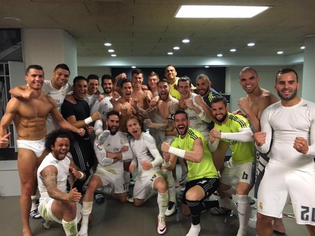 Modrić pokazao kako slave najslađu pobjedu: Svi pokazuju bicepse, samo Ronaldo trbušnjake i gaćice